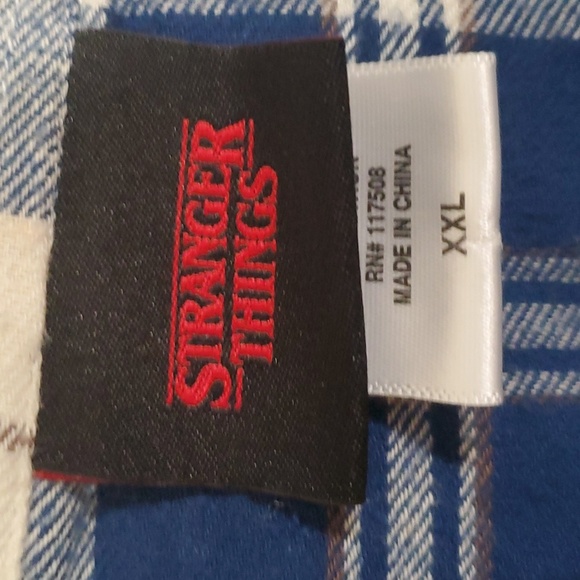 Stranger Things Flannel Shirt - Picture 3 of 3